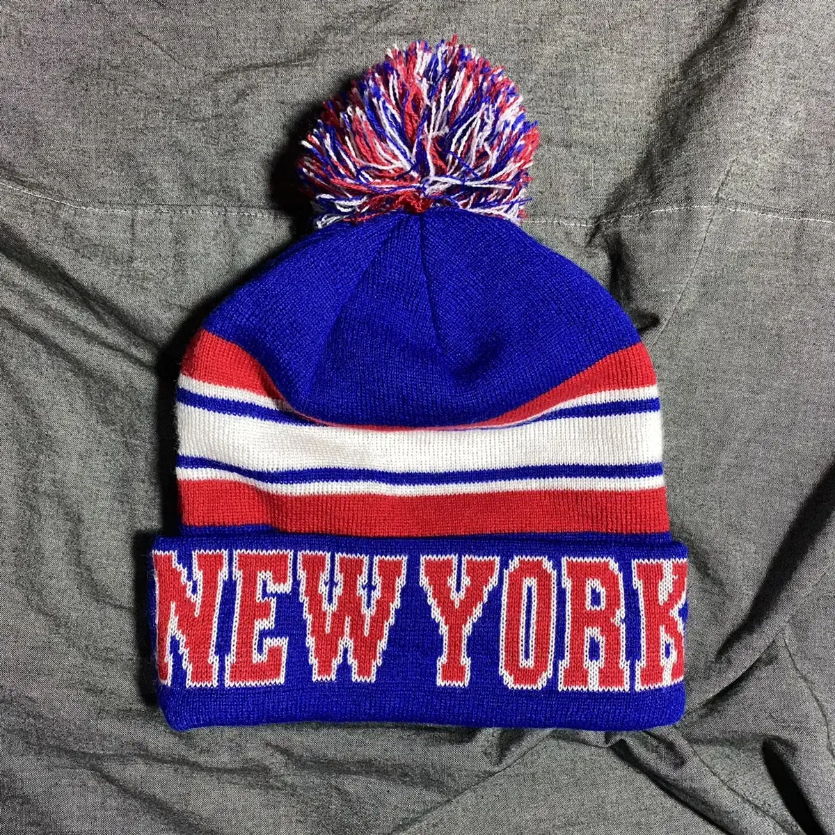 NEWYORK POM Beanie Sz O/S